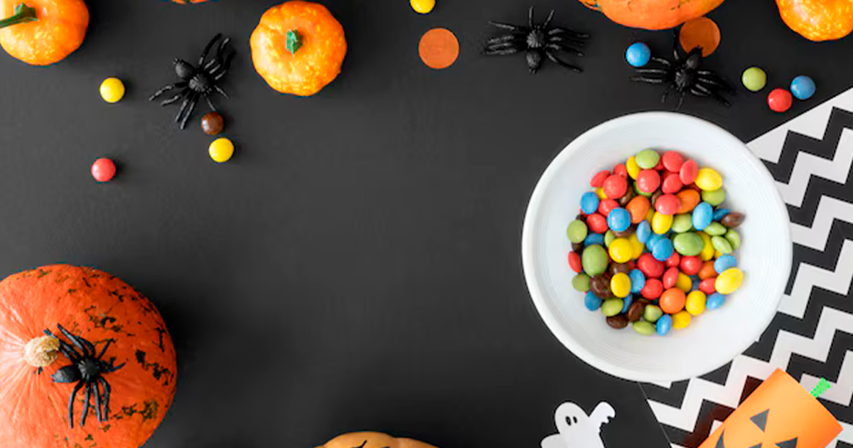 Receitas de Halloween, sobremesas fáceis de Halloween, mousse de chocolate para Halloween, trufas de fantasma, pizza de Halloween, receitas criativas para Halloween.