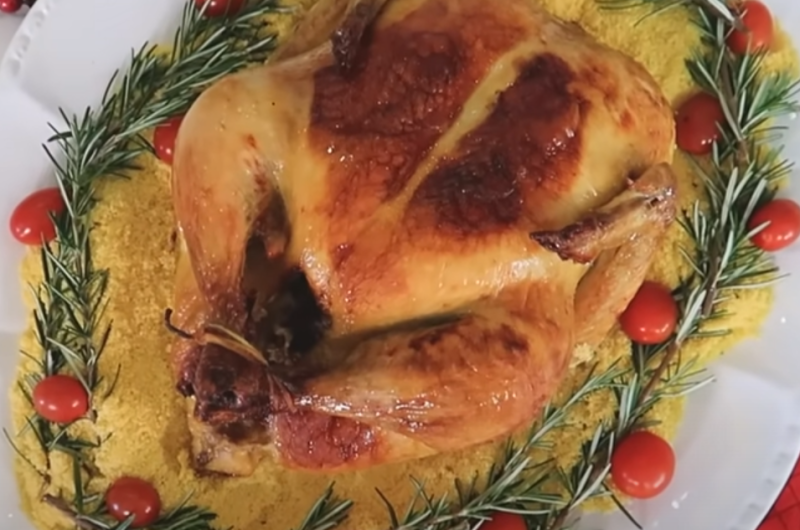 Frango Assado Natalino: A Receita Perfeita para a Ceia de Natal