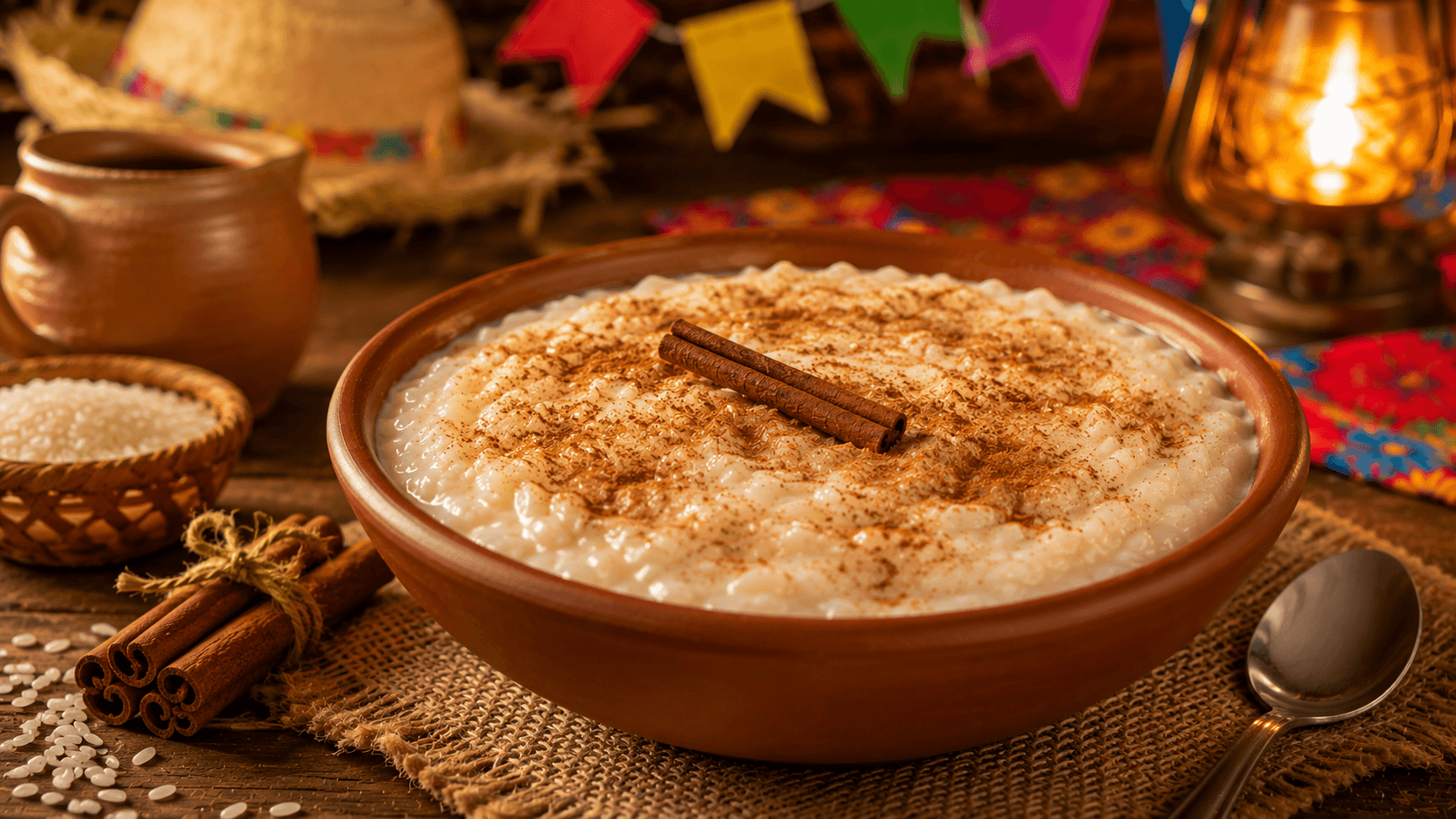 Arroz Doce Cremoso: A Receita Tradicional de Festa Junina com Gostinho de Infância
