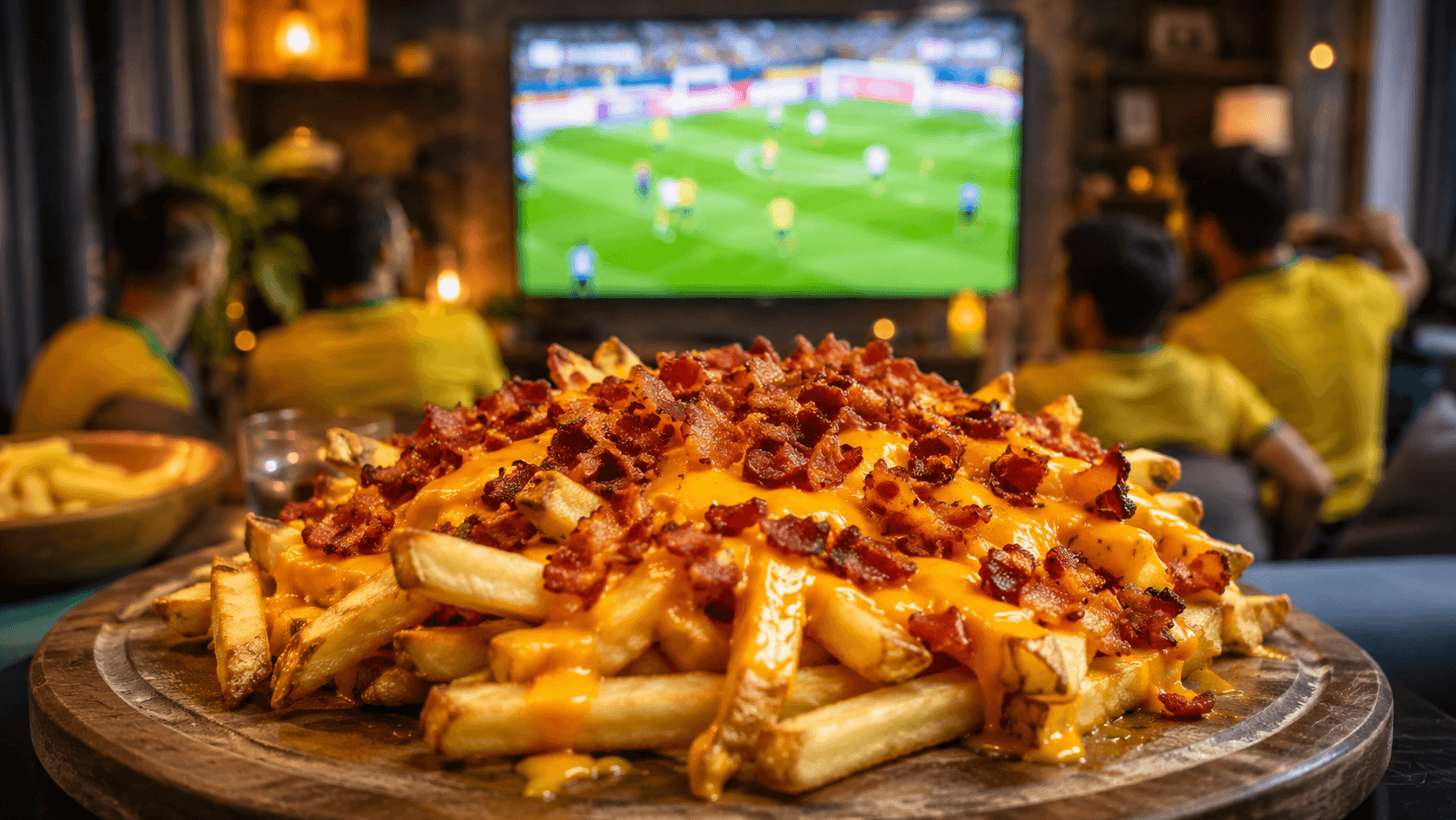 Batata Frita Crocante: Receita Tradicional e Versão com Cheddar e Bacon para Assistir ao Futebol