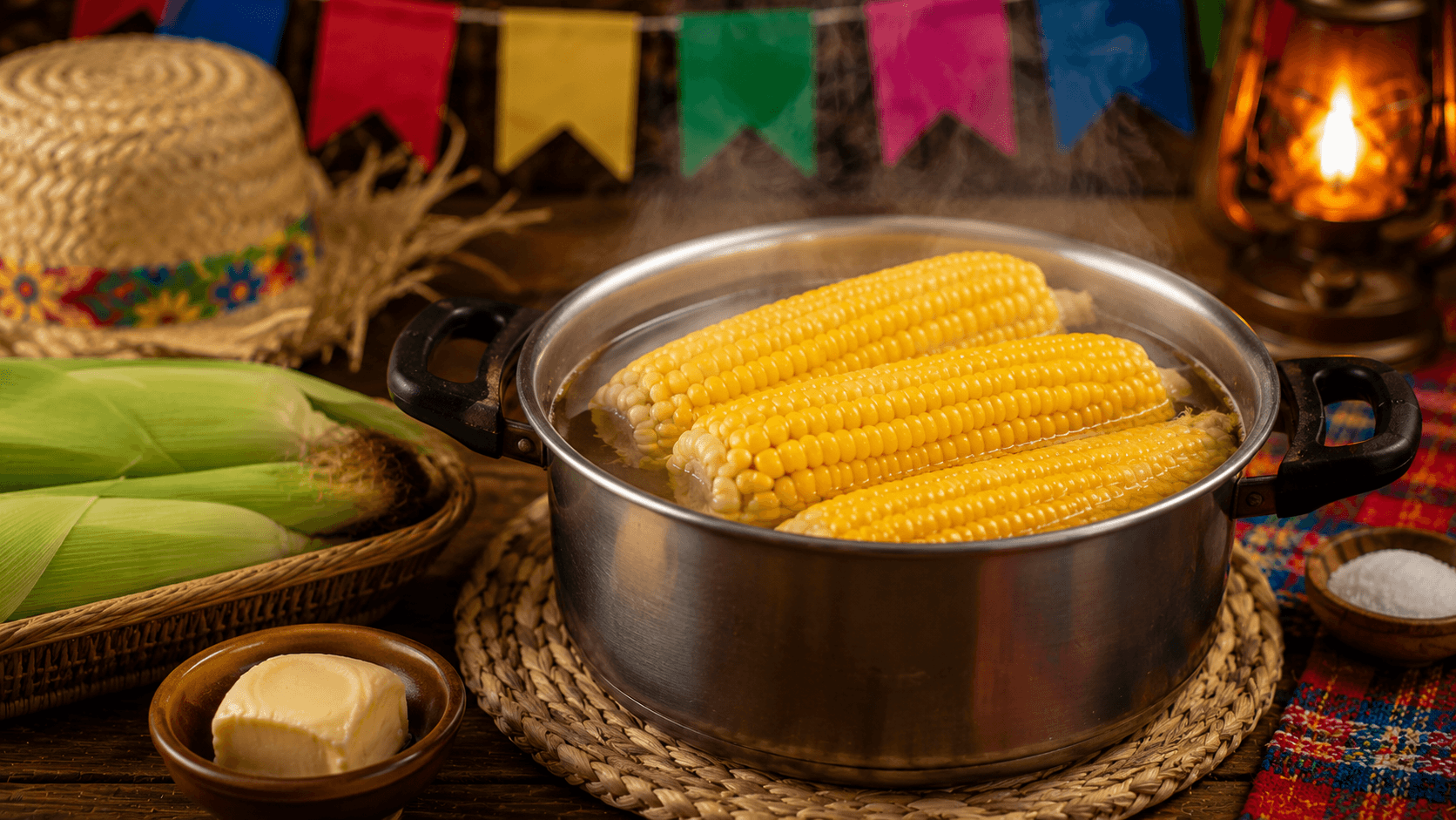 Milho Verde Cozido na Panela: A Receita Simples, Macia e Tradicional de Festa Junina