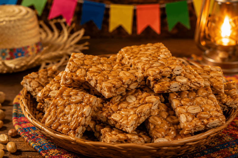 Pé de Moleque Tradicional: A Receita Crocante e Irresistível de Festa Junina