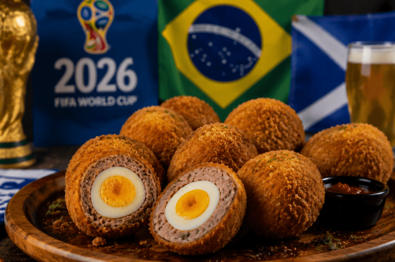 Scotch Eggs de Boteco: O Petisco Escocês Perfeito para Assistir Brasil x Escócia na Copa do Mundo 2026