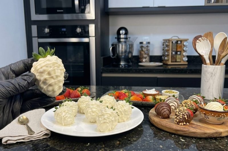 Morango do Amor Cravejado: receita viral fácil e crocante